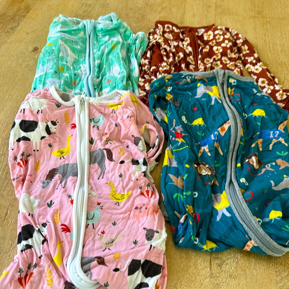 Little Sleepies Onesies set of 4